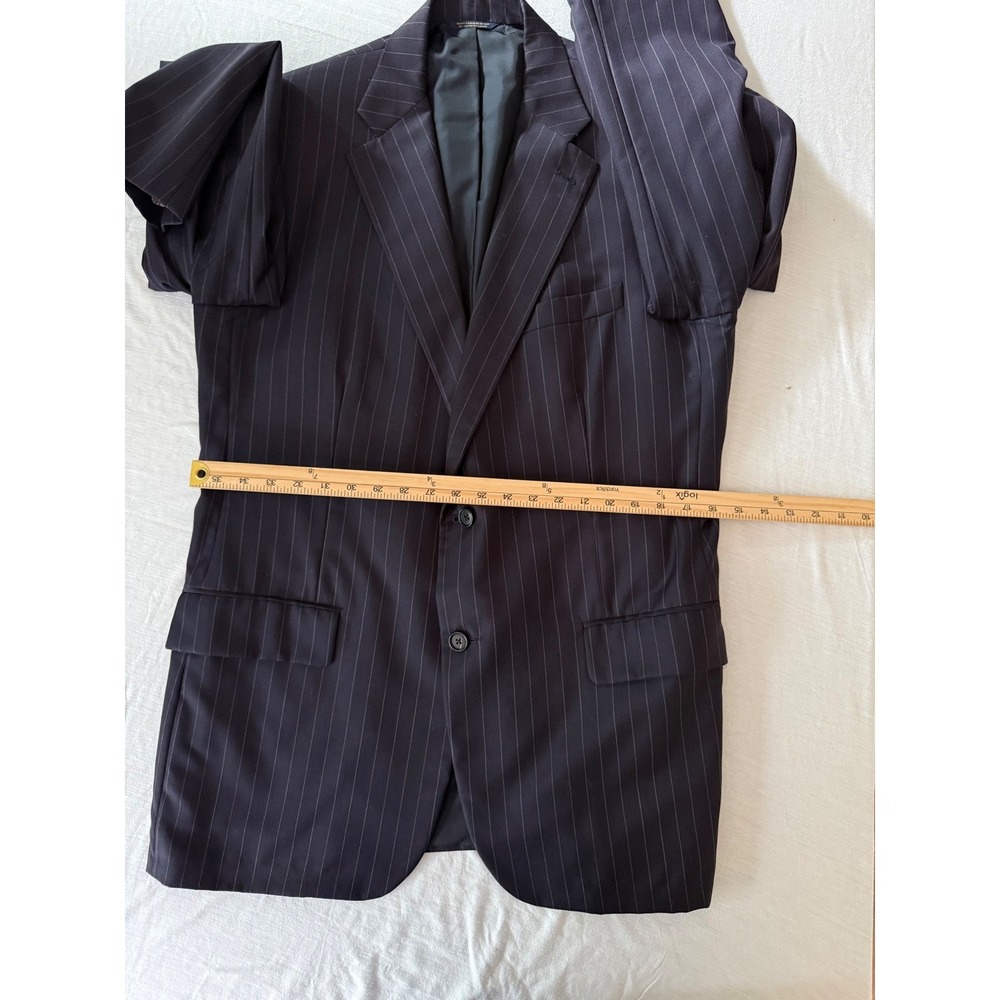 Brooks Brothers Golden Fleece 100% Wool Pinstripe Suit Hand Tailored USA - Picture 7 of 16